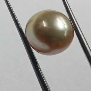 Mantrit (Energized) Natural Yellow (Golden) Pearl (Moti) Stone - 9.18 Carat - Image 3