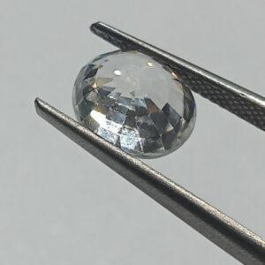 Mantrit (Energized) White Zircon Transparent Stone & Lab Certified 5.22 Carat - Image 2