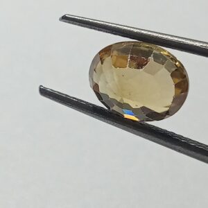 Mantrit (Energized) Yellow Zircon Transparent Stone & Lab Certified 4.45 Carat - Image 2