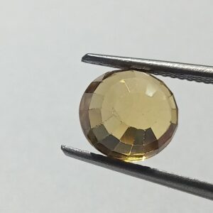 Mantrit (Energized) Yellow Zircon Transparent Stone & Lab Certified 5.17 Carat - Image 2