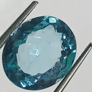 Authentic Certified Blue Topaz Stone Natural & Original Stone- 9.43 carat - Image 3