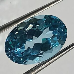 Authentic Certified Blue Topaz Stone Natural & Original Stone- 11.40 carat - Image 1
