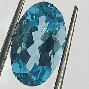 Authentic Certified Blue Topaz Stone Natural & Original Stone- 9.25 carat - Image 3