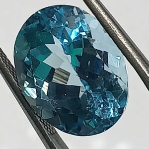 Authentic Certified Blue Topaz Stone Natural & Original Stone- 12.16 carat - Image 1