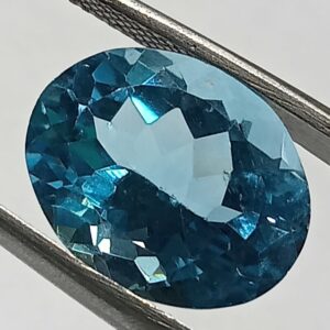 Authentic Certified Blue Topaz Stone Natural & Original Stone- 10.08 carat - Image 3
