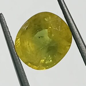 Original And Authentic Pitambari Nilla Gem Stone - 3.55 Carat With Lab Certification - Image 3