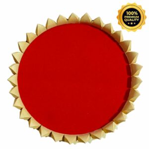 Mantrit (Energized) Shriparni Wooden Lotus Singhaasan (Throne) 12 Inch - Made Of ShriParni Wood - Image 3