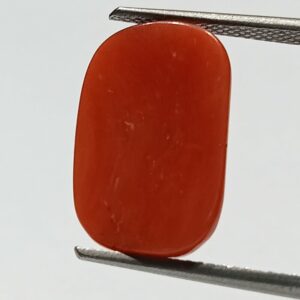 Mantrit (Energized) Authentic Original Red Coral Stone With Lab-Certified 8.08 Carat - Image 2