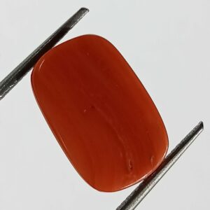 Mantrit (Energized) Authentic Original Red Coral Stone With Lab-Certified 10.56 Carat - Image 2