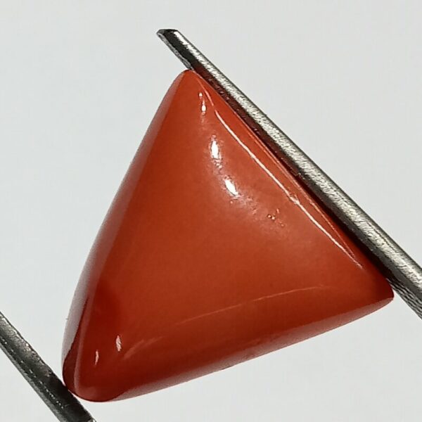 Divya Shakti 9.25-9.50 Carat Red Coral Moonga Gemstone Ring – Panchdhatu Adjustable For Men & Women - View #3