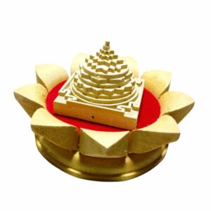 Mantrit (Energized) Shriparni shreeyantra 2 Inch & Singhasan 3 Inch - Combo - Image 5