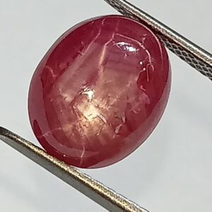 Mantrit (Energized) Original, Authentic Star Ruby 5.36 Cart With Lab Certified - Image 3