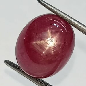 Mantrit (Energized) Original, Authentic Star Ruby 5.29 Cart With Lab Certified - Image 1