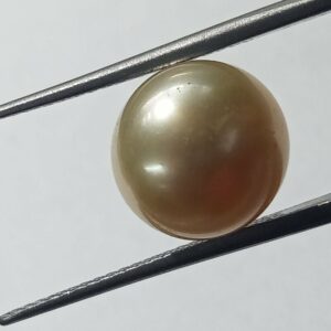 Mantrit (Energized) Natural Yellow (Golden) Pearl (Moti) Stone - 9.83 Carat - Image 3