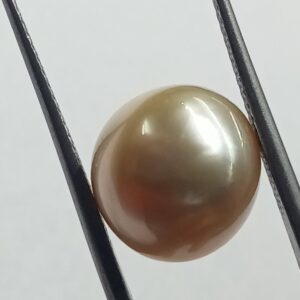 Mantrit (Energized) Natural Yellow (Golden) Pearl (Moti) Stone - 10.83 Carat - Image 3