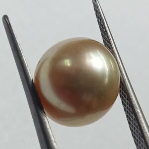 Mantrit (Energized) Natural Yellow (Golden) Pearl (Moti) Stone - 8.48 Carat - Image 3
