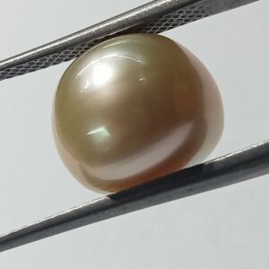 Mantrit (Energized) Natural Yellow (Golden) Pearl (Moti) Stone - 11.08 Carat - Image 1