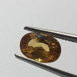 Mantrit (Energized) Yellow Zircon Transparent Stone & Lab Certified 3.80 Carat - Image 3
