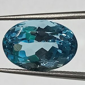 Authentic Certified Blue Topaz Stone Natural & Original Stone- 11.40 carat - Image 2