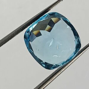 Authentic Certified Blue Topaz Stone Natural & Original Stone- 13.75 carat - Image 2