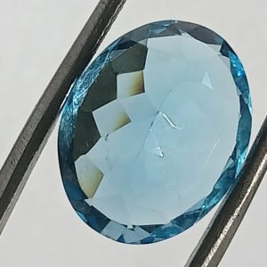 Authentic Certified Blue Topaz Stone Natural & Original Stone- 10.08 carat - Image 2
