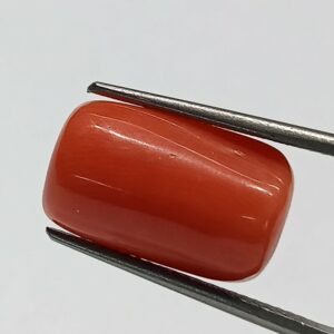 Mantrit (Energized) Authentic Original Red Coral Stone With Lab-Certified 9.57 Carat - Image 2