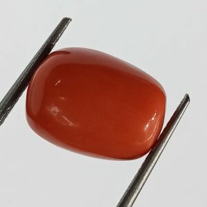 Mantrit (Energized) Authentic Original Red Coral Stone With Lab-Certified 11.55 Carat - Image 2