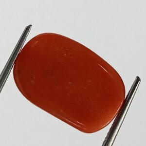 Mantrit (Energized) Authentic Original Red Coral Stone With Lab-Certified 13.34 Carat - Image 3