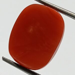 Mantrit (Energized) Authentic Original Red Coral Stone With Lab-Certified 11.55 Carat - Image 3