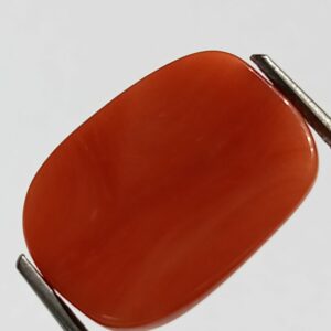 Mantrit (Energized) Authentic Original Red Coral Stone With Lab-Certified 12.71 Carat - Image 3
