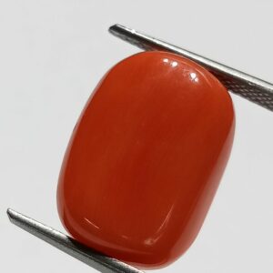 Mantrit (Energized) Authentic Original Red Coral Stone With Lab-Certified 10.93 Carat - Image 3