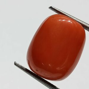 Mantrit (Energized) Authentic Original Red Coral Stone With Lab-Certified 15.00 Carat - Image 3