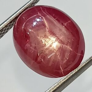 Mantrit (Energized) Original, Authentic Star Ruby 5.36 Cart With Lab Certified - Image 1