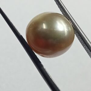 Mantrit (Energized) Natural Yellow (Golden) Pearl (Moti) Stone - 9.18 Carat - Image 2