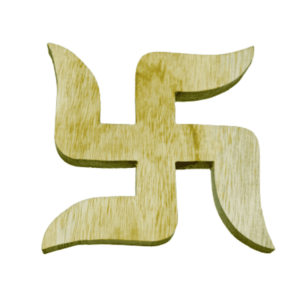 Mantrit (Energized) Authentic Original Shriparni Wooden 卐  Swastik (Swastika) - Image 2
