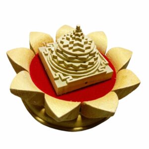 Mantrit (Energized) Shriparni shreeyantra 2 Inch & Singhasan 3 Inch - Combo - Image 2