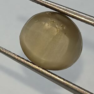 Mantrit (Energized) Cat’s Eye Stone (Lehsunia) & Lab- Certified Gemstone – 5.18 Carat - Image 2
