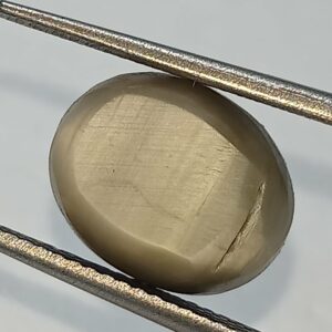 Mantrit (Energized) Cat’s Eye Stone (Lehsunia) & Lab- Certified Gemstone – 7.10 Carat - Image 2