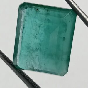 Mantrit (Energized) Squar Shape Panna Stone (Emerald) With Lab Certified - 5.80 Carat - Image 2