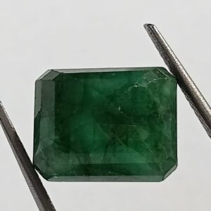 Mantrit (Energized) Panna Stone (Emerald) With Lab Certified - 7.31 Carat - Image 1