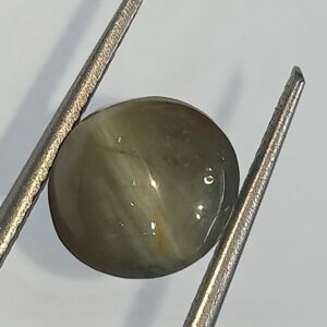 Mantrit (Energized) Cat’s Eye Stone (Lehsunia) & Lab- Certified Gemstone – 6.26 Carat - Image 2
