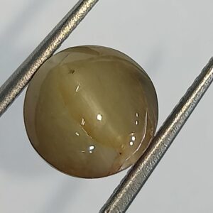 Mantrit (Energized) Cat’s Eye Stone (Lehsunia) & Lab- Certified Gemstone – 4.84 Carat - Image 2