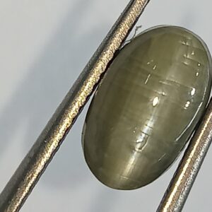 Mantrit (Energized) Cat’s Eye Stone (Lehsunia) & Lab- Certified Gemstone – 6.46 Carat - Image 2