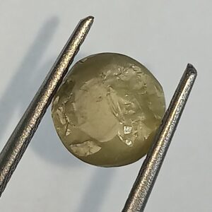 Mantrit (Energized) Cat’s Eye Stone (Lehsunia) & Lab- Certified Gemstone – 2.80 Carat - Image 2