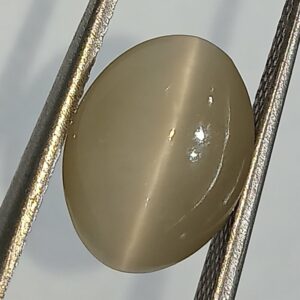 Mantrit (Energized) Cat’s Eye Stone (Lehsunia) & Lab- Certified Gemstone – 5.17 Carat - Image 2