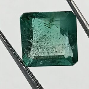 Mantrit (Energized) Squar Shape Panna Stone (Emerald) With Lab Certified - 4.72 Carat - Image 3