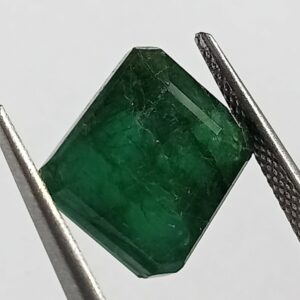 Mantrit (Energized) Panna Stone (Emerald) With Lab Certified - 7.31 Carat - Image 2