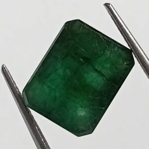 Mantrit (Energized) Panna Stone (Emerald) With Lab Certified - 7.31 Carat - Image 3