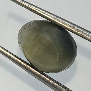 Mantrit (Energized) Cat’s Eye Stone (Lehsunia) & Lab- Certified Gemstone – 6.51 Carat - Image 2