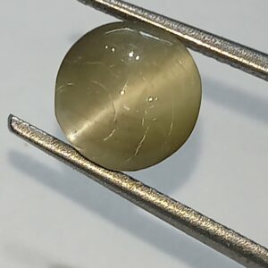 Mantrit (Energized) Cat’s Eye Stone (Lehsunia) & Lab- Certified Gemstone – 2.80 Carat - Image 3